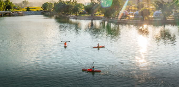 Mai Chau lodge - Kayaking